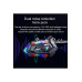 Y20 Motor Kurye Kask Kulaklık Rgb Modlu Bluetooth Motosiklet Kulaklık 5.3 Bluetooth Interkom