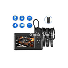 Vtn009 Ekranlı Çift Kameralı 20 Metre Sert Kablo Yılan Endoskop Kamera 8 Mm 4.3 Inc