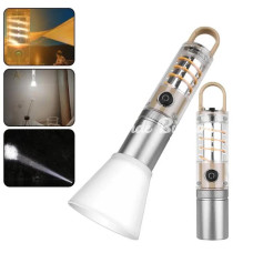 Ps8915 10w Zoomlu Led Powerbank Özellikli Şarjlı Kamp El Feneri