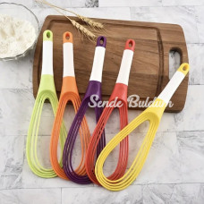 Silikon Saplı 2 İşlevli Çırpıcı (balon Ve Düz) Silikon Saplı 2 İşlevli Çırpıcı (balon Ve Düz)