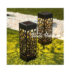 Dekoratif Solar Güneş Enerjili Bahçe Aydınlatması Yürüyüş Yolu Seti ( 6 Adet )