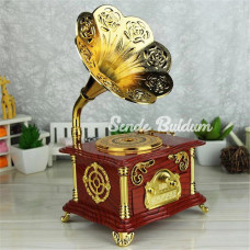 Nostaljik Gramofon Müzik Kutusu