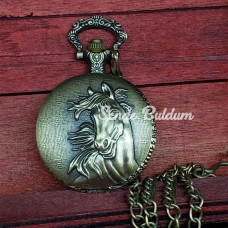 At Tasarımlı Köstekli Saat