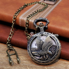 Kartal Tasarımlı Köstekli Saat Kartal Tasarımlı Köstekli Saat