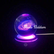 Dönen Gezegen Cam Küre