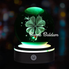 Usbve039li Dönen Yonca Cam Küre