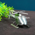 Dekoratif Metal Helikopter