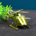 Dekoratif Metal Helikopter