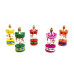 Mini Ahşap 6lı Atli Karinca