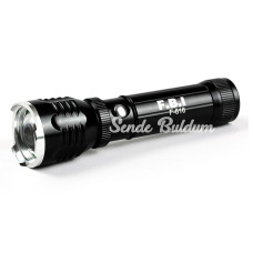 Bf816 Cree Led + Zoom + Mıknatıslı Şarjlı El Feneri