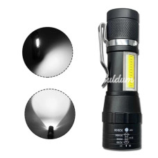 Wuben Wb017 Zoomlu Şarjlı Cob Led Güçlü El Feneri