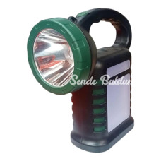 Wıson Ws4343 Çok Fonksiyonlu Solar Şarjlı Powerbanklı Kamp Lambası