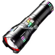 Pro F3002 Alüminyum Tg Led Gece Şeritli Typec Şarjlı El Feneri