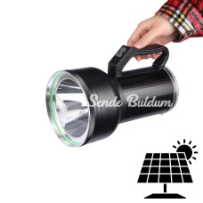 Gt Led Taşınabilir Güneş Solar Ledli Fener  Wt415