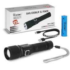 Cree Tg Led 1000 Lümen Göstergeli Fonksiyonel El Feneri Wt732 Cree Tg Led 1000 Lümen Göstergeli Fonksiyonel El Feneri Wt732