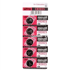 Maxell Cr2025 3v Lityum Düğme Pil 5li Paket