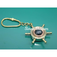 Pirinç Pusula Anahtarlık 2355f