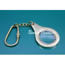 Pirinç Büyüteç Anahtarlık 2846b