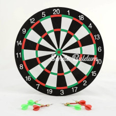 Çift Taraflı 30 Cm Dart Tahtası Ve 4 Adet Ok 6aly716