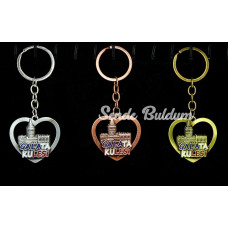 Metal Galata Kulesi Anahtarlık Alk2209