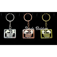 Metal Galata Kulesi Anahtarlık Alk2210