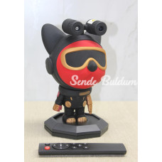 Astronot Şarjli Projektör Gece Lambasi  Alk3324