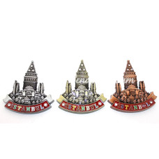 İstanbul Temalı Metal Magnet Alk3332 İstanbul Temalı Metal Magnet Alk3332