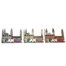İstanbul Temalı Metal Magnet Alk3341 İstanbul Temalı Metal Magnet Alk3341
