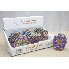 Taşlı El Aynası Oval İnce Alk3763 Taşlı El Aynası Oval İnce Alk3763