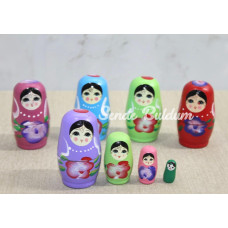 4lü Ahşap Matruşka Alk3814