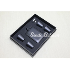 4 Shot Bardaklı Matara Seti Alk3906