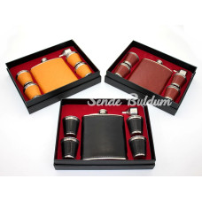 Derili 4 Shot Bardaklı Matara Seti Alk3908