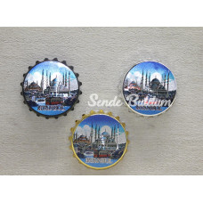 İstanbul Temalı Metal Magnet Alk4339 İstanbul Temalı Metal Magnet Alk4339
