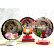 Kişiye Özel Fotoğraf Alanlı Ledli Çerceve Alk4449