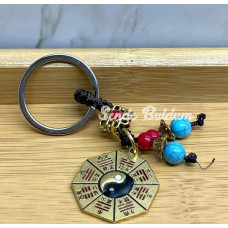 Metal Yin Yang Anahtarlık Alk4454