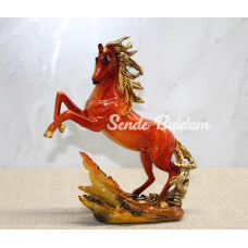 Polyester Şahlanmış At Figürü Alk4589