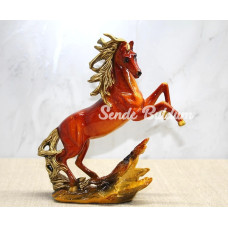Polyester Şahlanmış At Figürü Alk4590