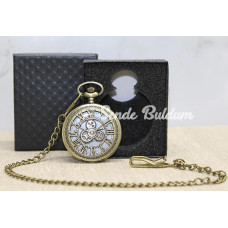 Özel Kutulu Antik Köstekli Saat Alk4666 Özel Kutulu Antik Köstekli Saat Alk4666