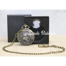 Özel Kutulu Antik Filli Köstekli Saat Alk4676 Özel Kutulu Antik Filli Köstekli Saat Alk4676