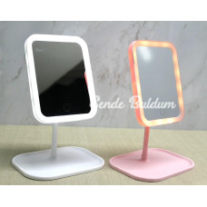 Diktörgen Ledli Makyaj Aynası Alk4910