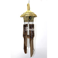 Hasır Kuş Yuvalı Bambu Çan 3dıarta1220