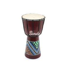 Batikli Ahşap Darbuka 25 Cm 3dıarta31