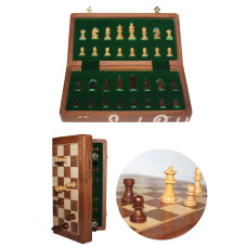 Mıknatıs Taşlı Ahşap Katlanabilir Kutulu Satranç Oyunu 12.5 Cm G610 Mıknatıs Taşlı Ahşap Katlanabilir Kutulu Satranç Oyunu 12.5 Cm G610