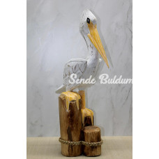 Ahşap Pelikan 60 Cm 3okas7