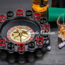 Shot Bardaklı Rulet Oyun Seti  Shot Roulette Set