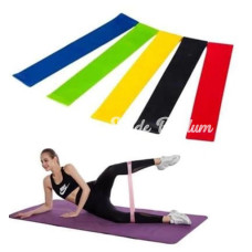 Aerobik Bant 5 Li Pilates Yoga Bandı *