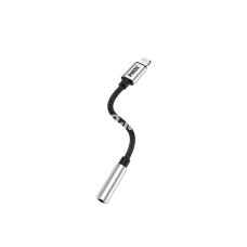 Basic Ca110 Metal Başlıklı Örgü Kablo Lightning To 3.5mm Jack Çevirici