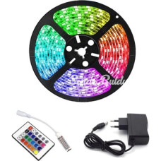 Rgb Şerit 5 Metre 16 Renkli Kumandalı Adaptörlü Çift Taraflı Bant Rgb Şerit 5 Metre 16 Renkli Kumandalı Adaptörlü Çift Taraflı Bant