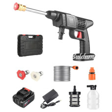 48v Şarjlı Çift Bataryalı Taşınabilir Basınçlı Oto Yıkama Bahçe Sulama Sı