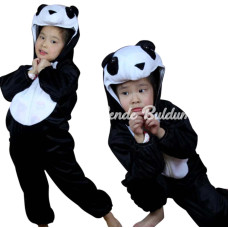 Çocuk Panda Kostümü 23 Yaş 80 Cm